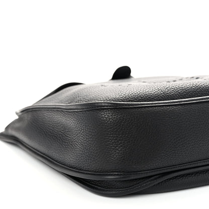 Hermes Taurillon Clemence Evelyne III GM Black 8 of 9