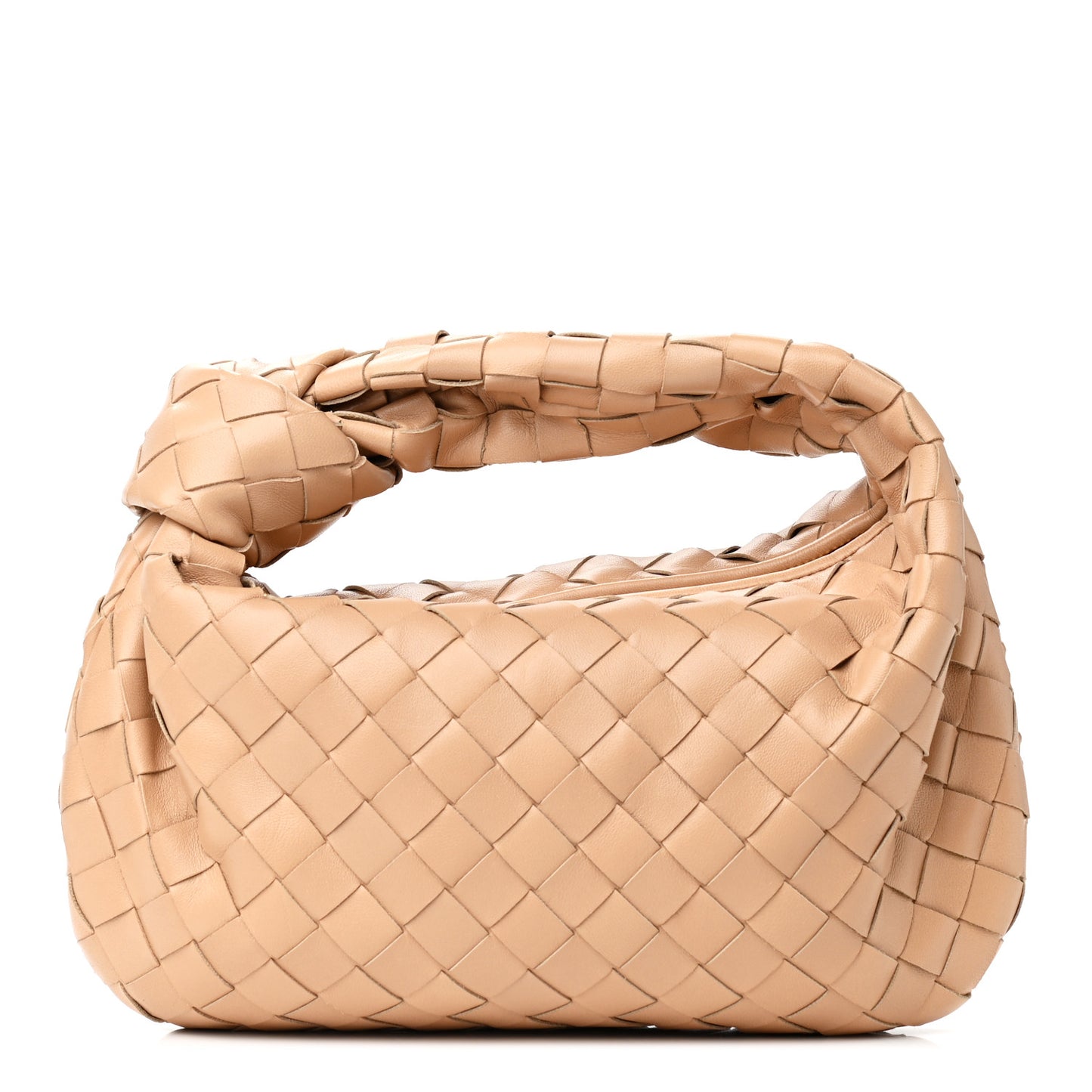 Nappa Intrecciato Mini Jodie Almond
