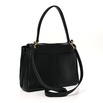 Balenciaga Natural Smooth Calfskin Mini Rodeo Top Handle Handbag Black 3 of 10