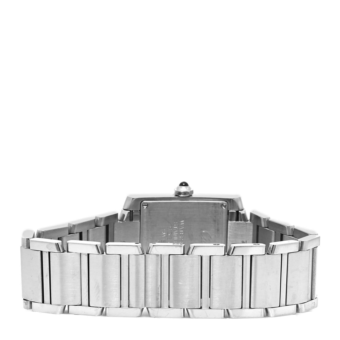 Stainless Steel 25mm Tank Francaise Quartz Watch