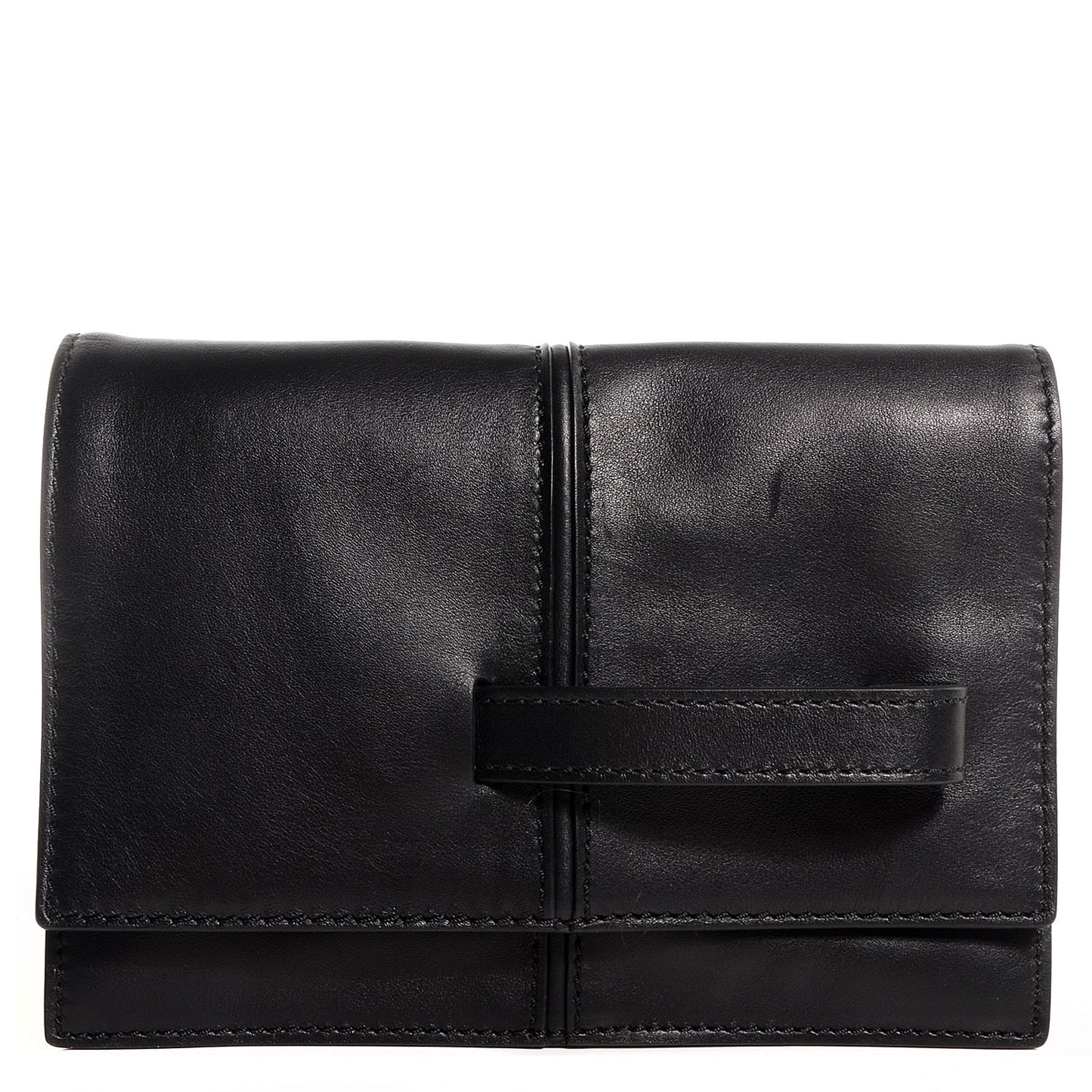 Vitello My Own Code Flap Clutch Black