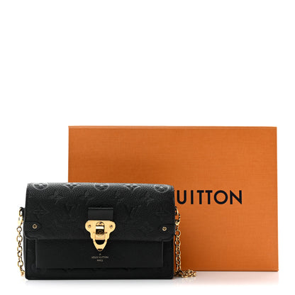 Louis Vuitton Empreinte Vavin Chain Wallet Black 10 of 10