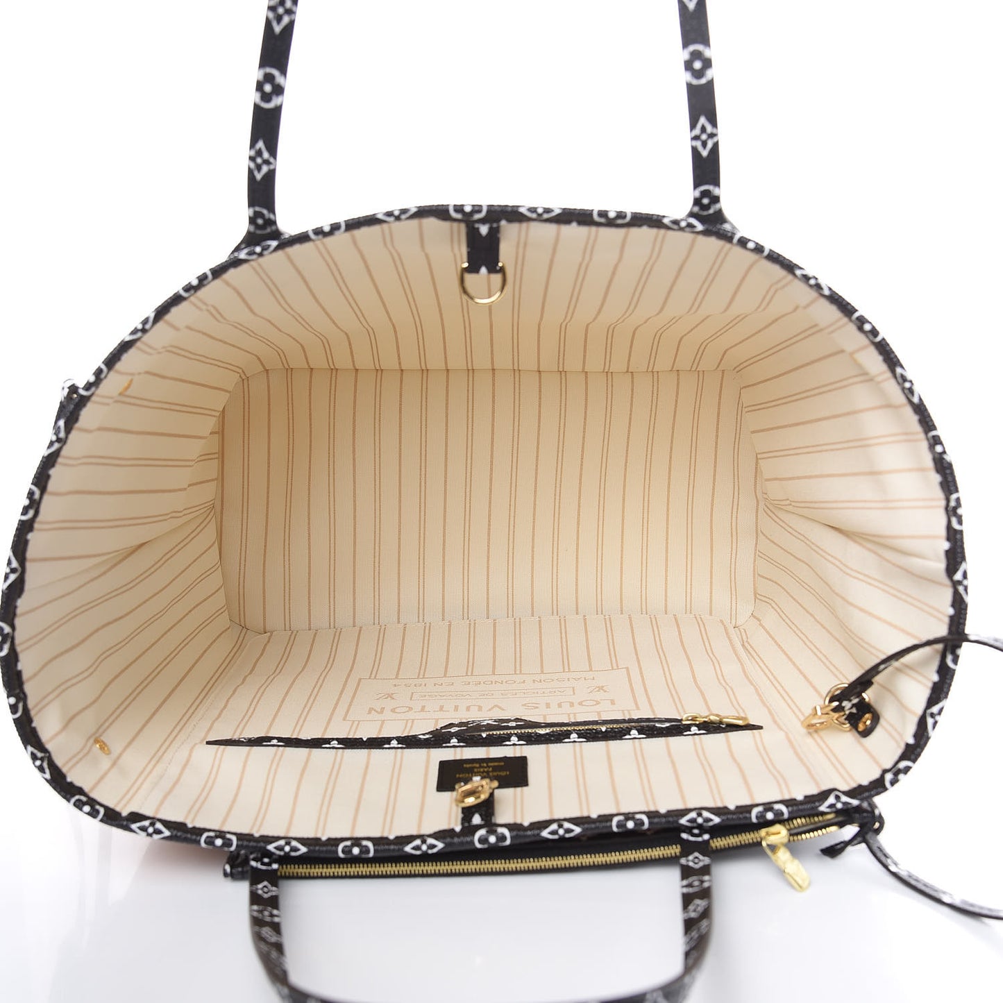 Monogram Giant Jungle Neverfull MM Ivory