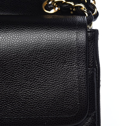 Chanel Caviar Quilted Maxi Double Flap Black 11 of 15