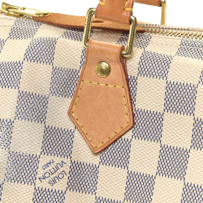 Louis Vuitton Damier Azur Speedy 30 14 of 20