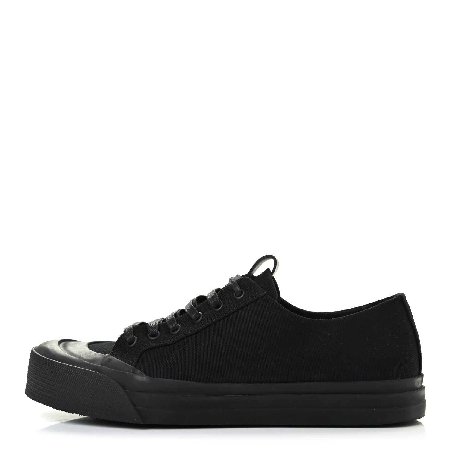 Bottega Veneta Calfskin Cotton Mens Speedster Sneakers 41.5 Black 1 of 8
