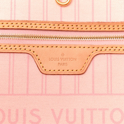 Louis Vuitton Damier Azur Neo Neverfull GM Rose Ballerine 7 of 19
