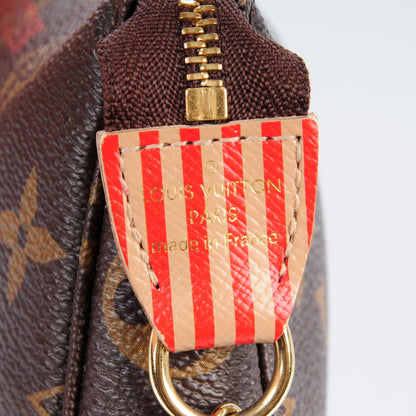 Louis Vuitton Monogram Trunks and Locks Mini Pochette Accessories 5 of 7
