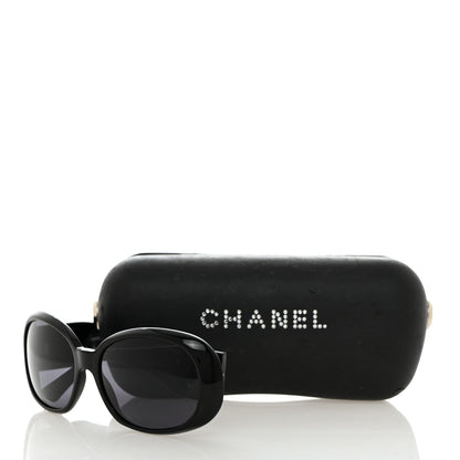 Chanel Camellia CC Sunglasses 5113 Black 10 of 10