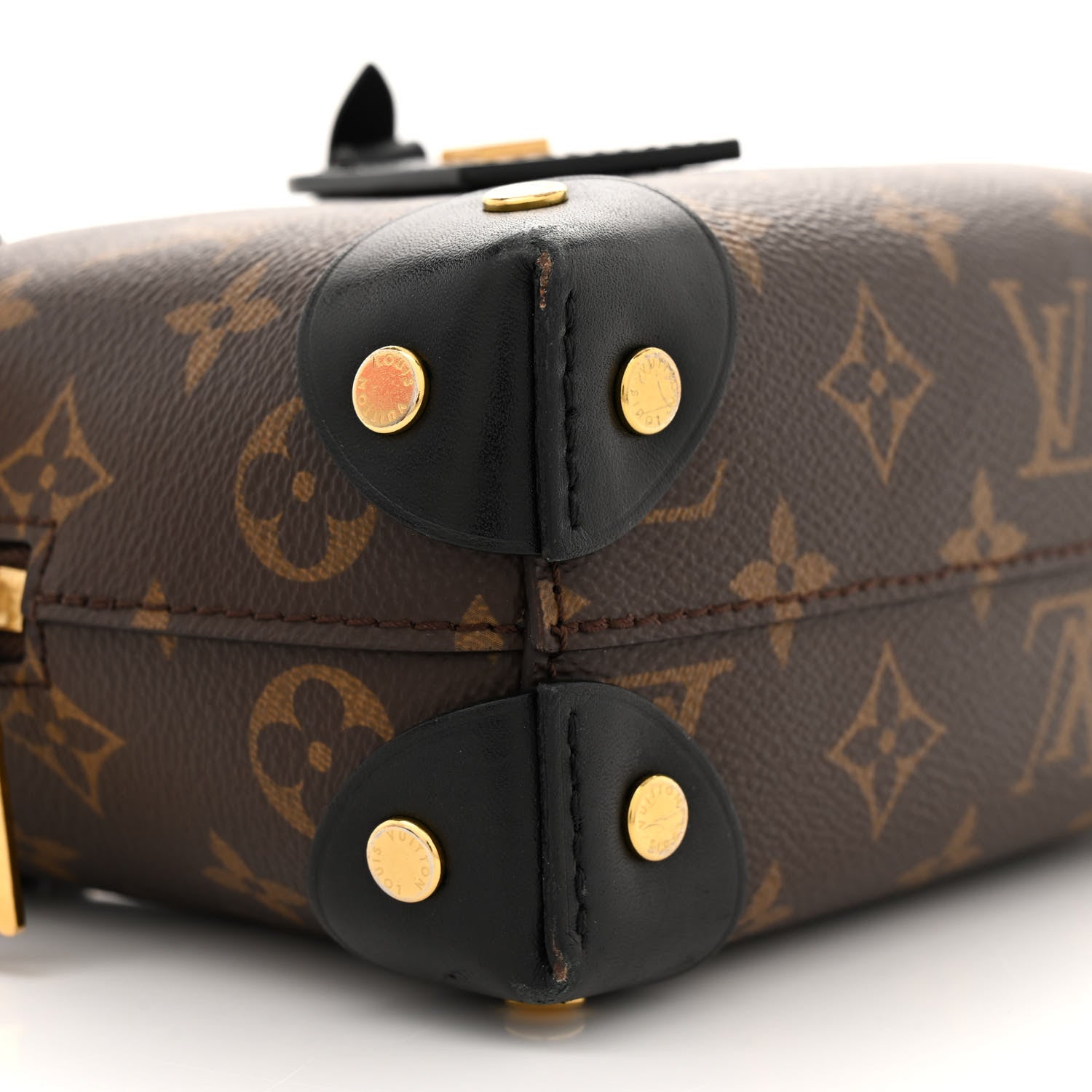 Louis Vuitton Monogram Petite Malle Souple Black 8 of 20