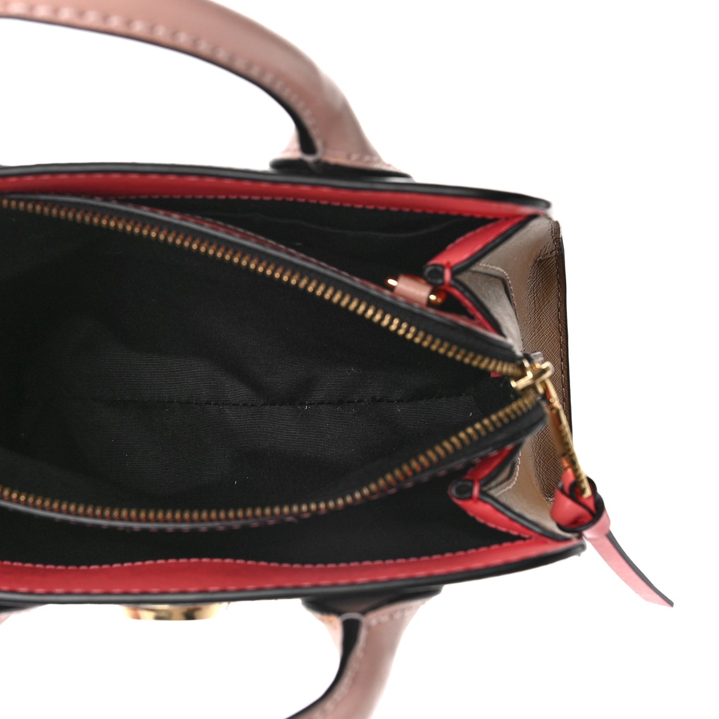 Saffiano Little Big Shot Tote Black Gazelle