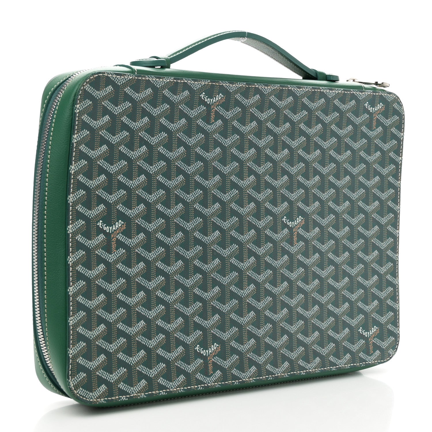 Goyard Goyardine Universal Companion Portfolio Green 1739900