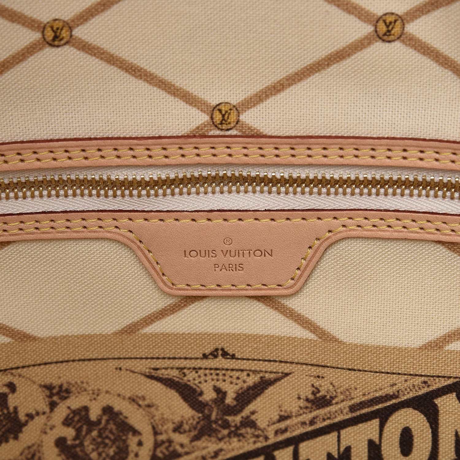Louis Vuitton Damier Azur Summer Trunks Neo Neverfull MM 6 of 11