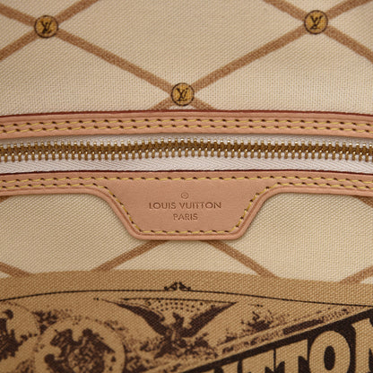 Louis Vuitton Damier Azur Summer Trunks Neo Neverfull MM 6 of 11