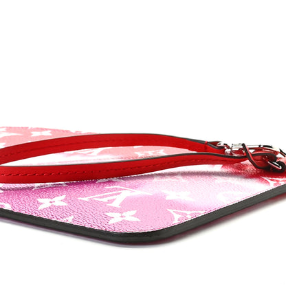 Louis Vuitton Monogram Escale Neverfull MM GM Pochette Rouge 8 of 8