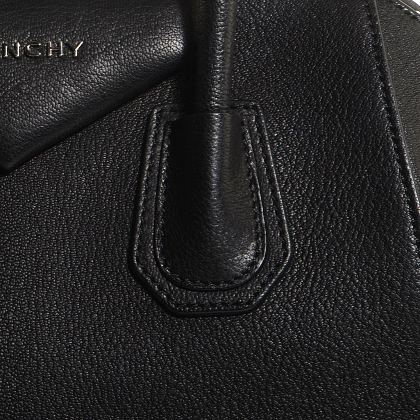 Sugar Goatskin Small Antigona Black
