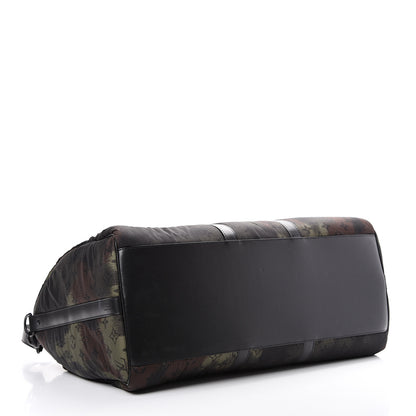 Louis Vuitton Nylon Monogram Camouflage Keepall Bandouliere 50 Kaki 3 of 11