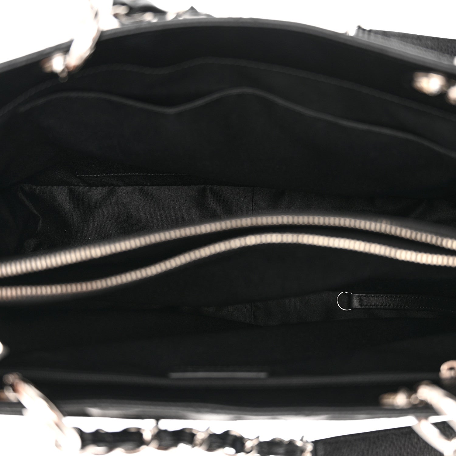 Chanel Caviar Quilted Grand Shopping Tote GST Black 5 of 11