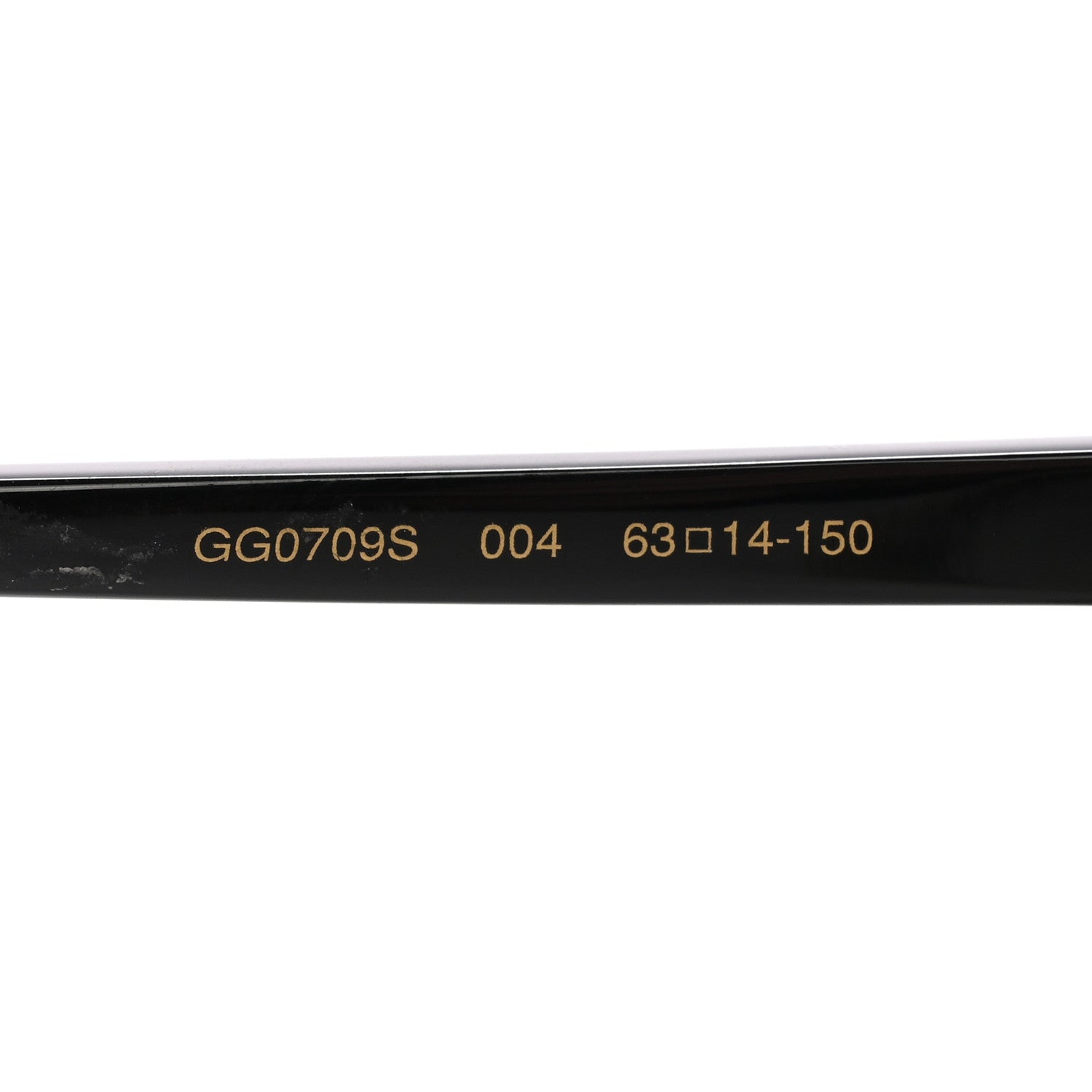 Gucci Acetate Square Frame GG0709S Sunglasses Black 5 of 7
