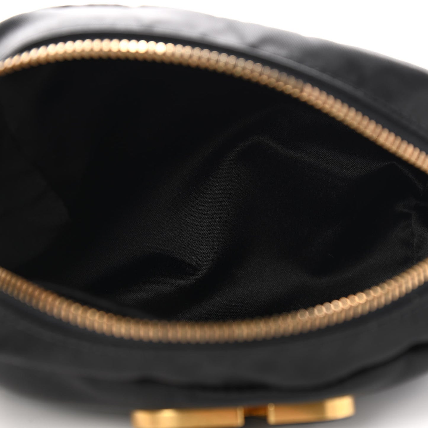 Nylon Vlogo Vanity Bag Black