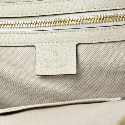 Gucci GG Supreme Monogram Flora Web Small Ophidia Day Backpack White 5 of 8