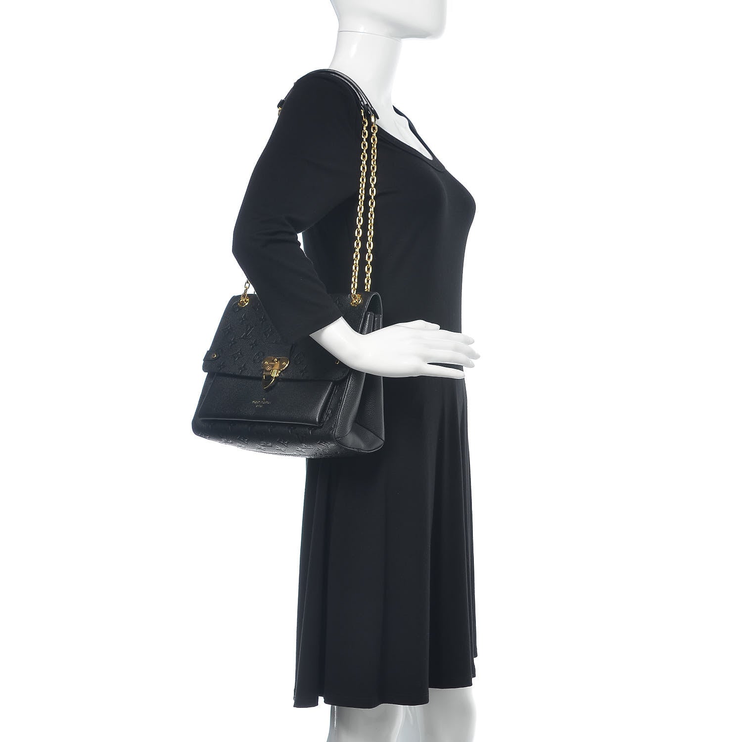 Louis Vuitton Empreinte Vavin MM Black 2 of 9