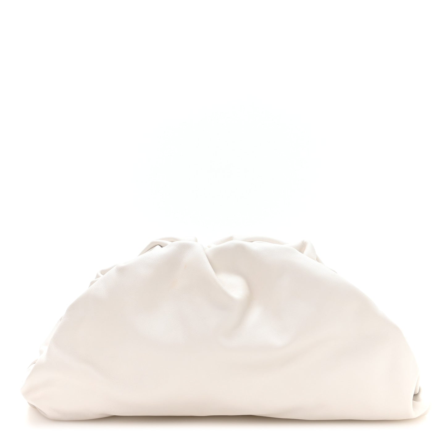 Smooth Butter Calf The Pouch Oversized Clutch Plaster