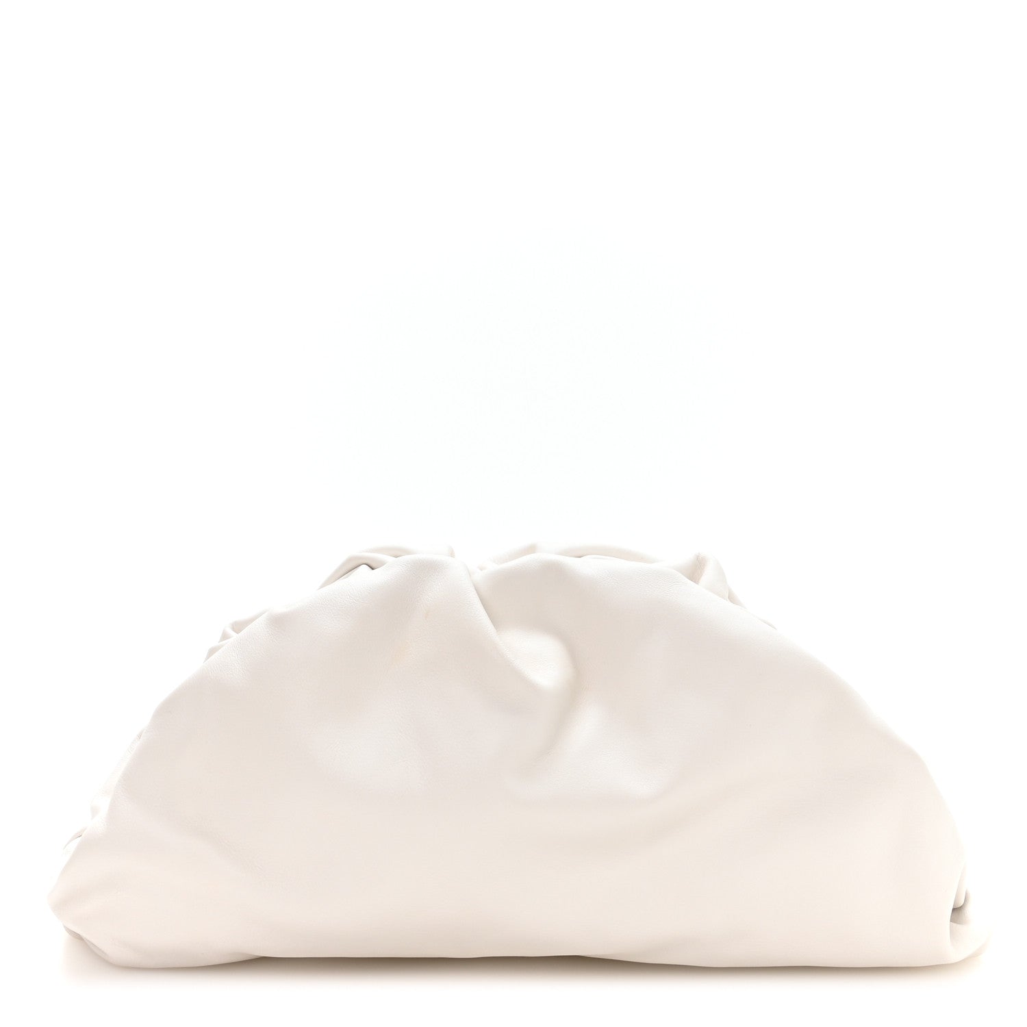 Bottega Veneta Smooth Butter Calf The Pouch Oversized Clutch Plaster 1 of 7
