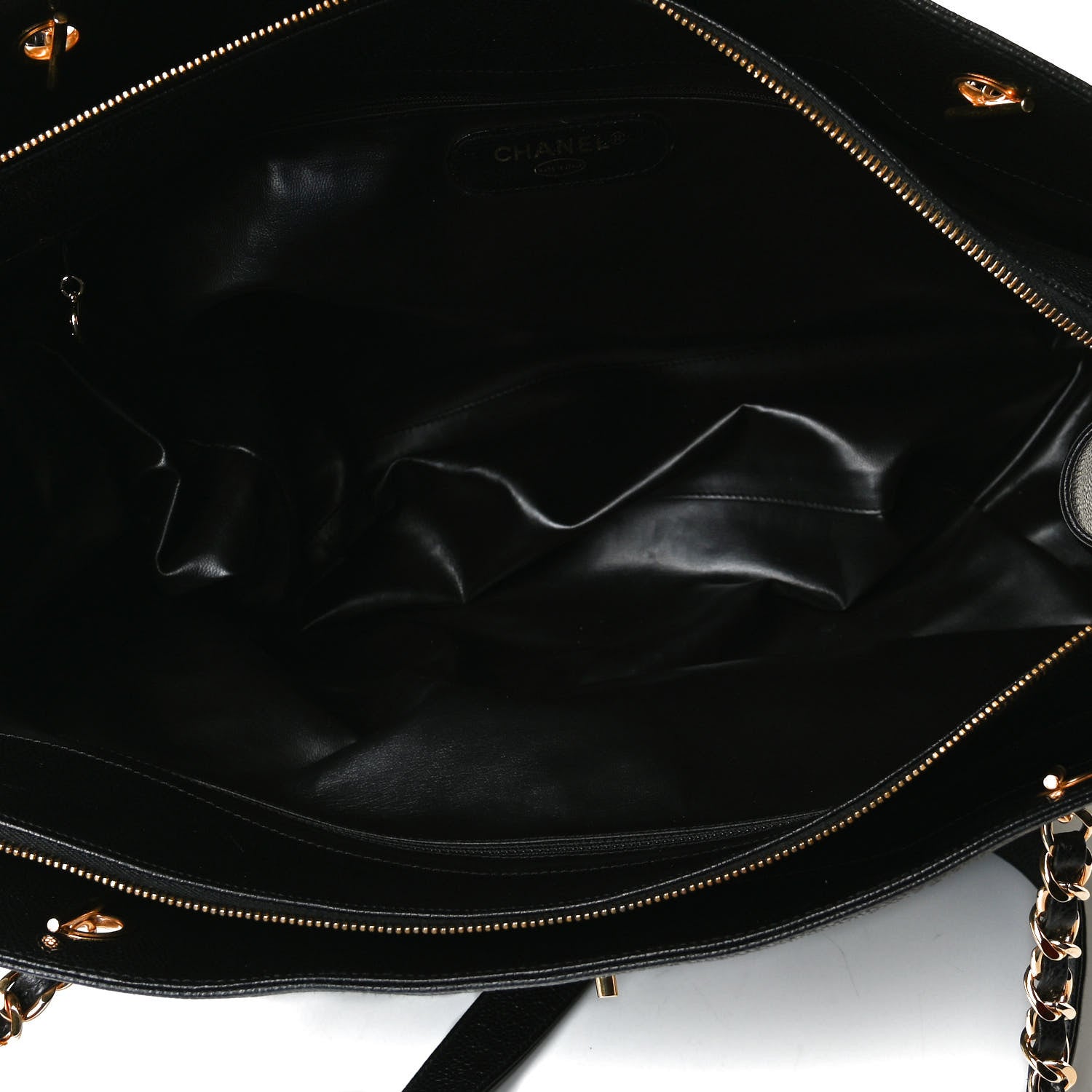 Chanel Caviar XL Weekender Bag Black 5 of 24