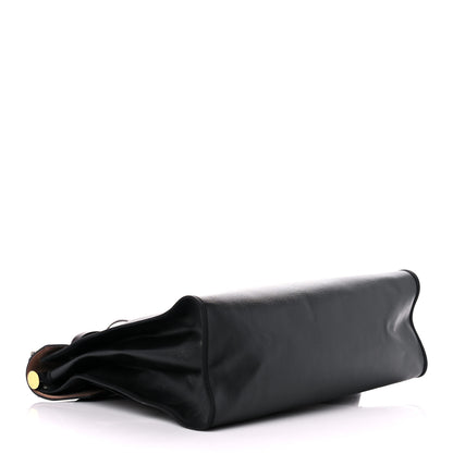 Hermes Toile H Berline Vache Hunter Herbag Zip 39 MM Black Ebene 4 of 12