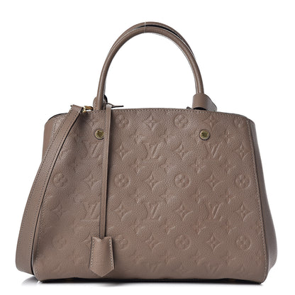 Louis Vuitton Empreinte Montaigne MM Taupe 1 of 10