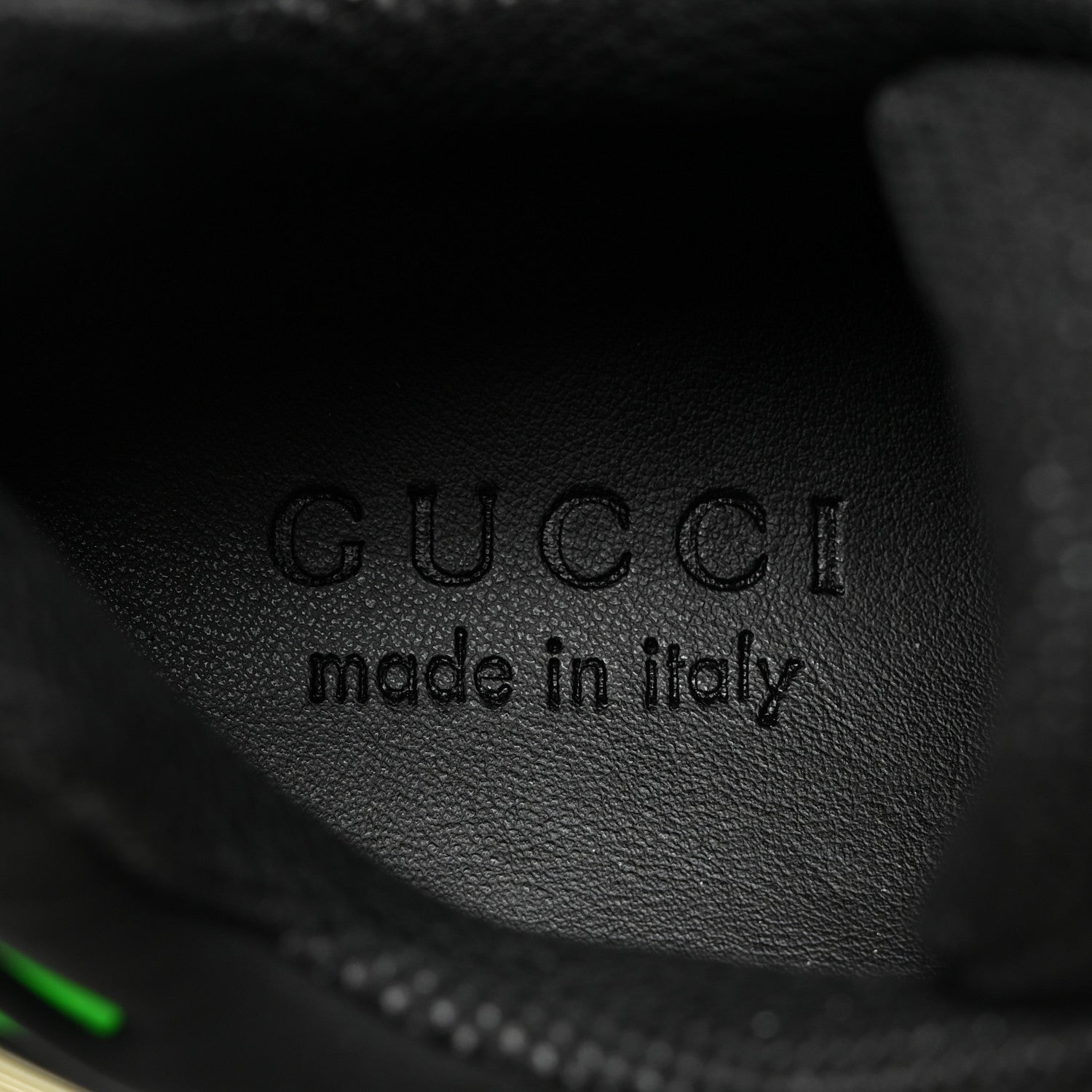 Gucci Demetra Glow in the Dark Mens Basket Low Top Sneakers 8.5 Black 8 of 9