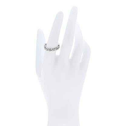 Suzanne Kalan 18K White Gold Classic Icon Eternity Band Ring 56 7.5 2 of 5