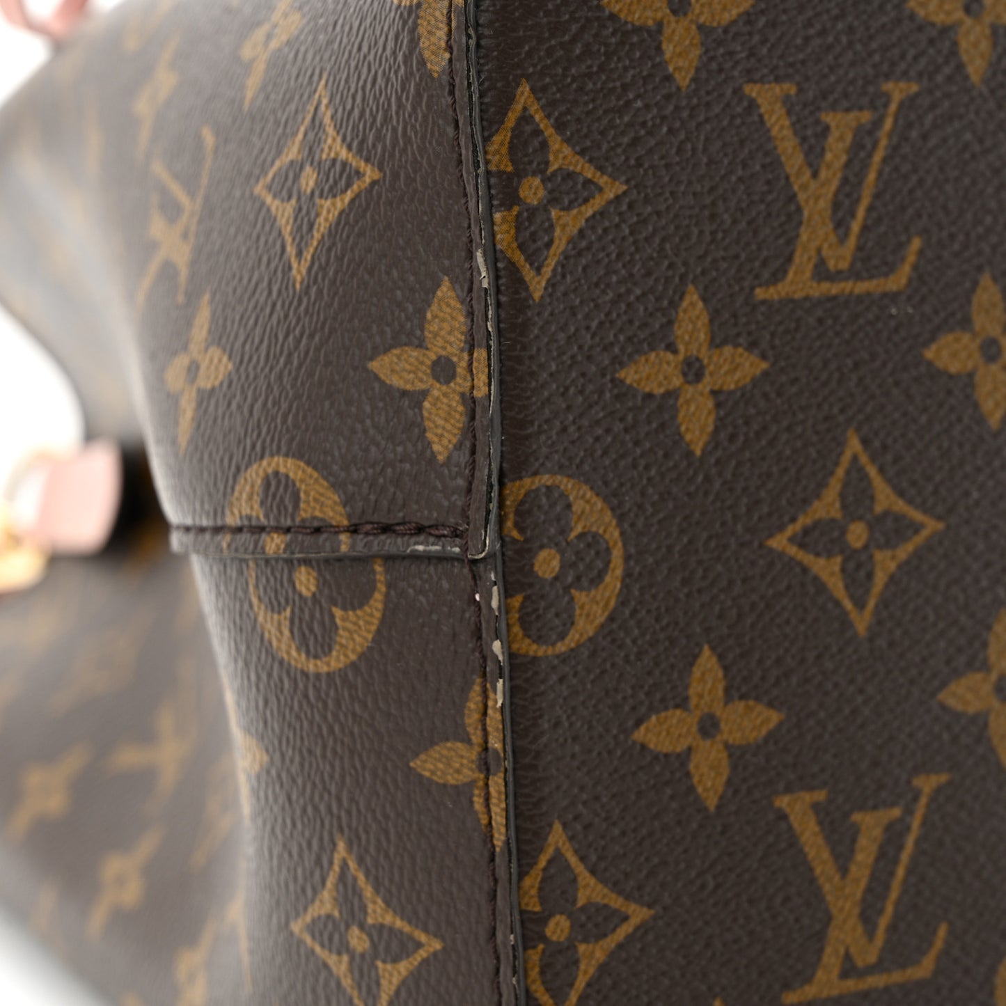 LOUIS VUITTON Monogram Neonoe MM Rose Poudre