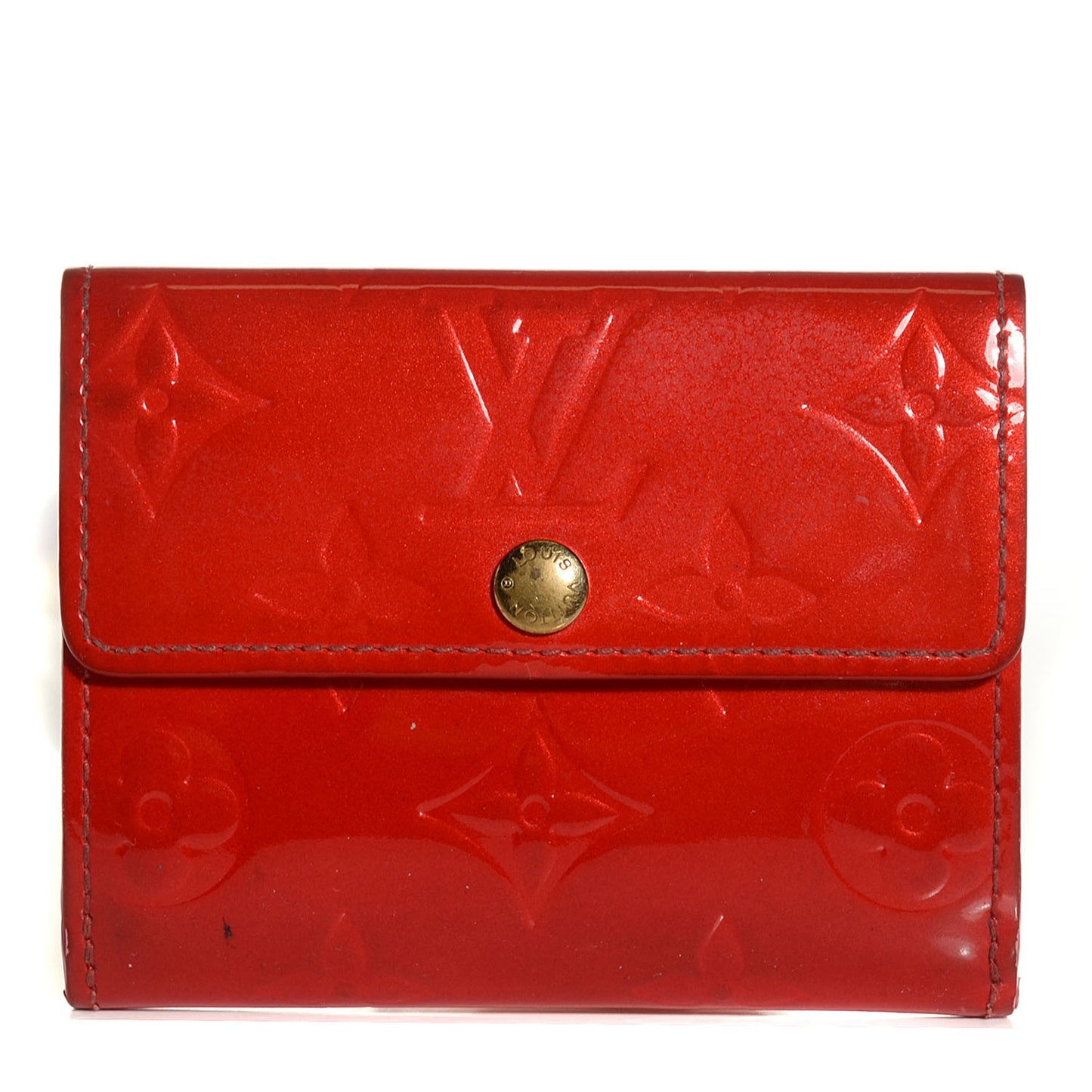 Vernis Ludlow Wallet Rouge