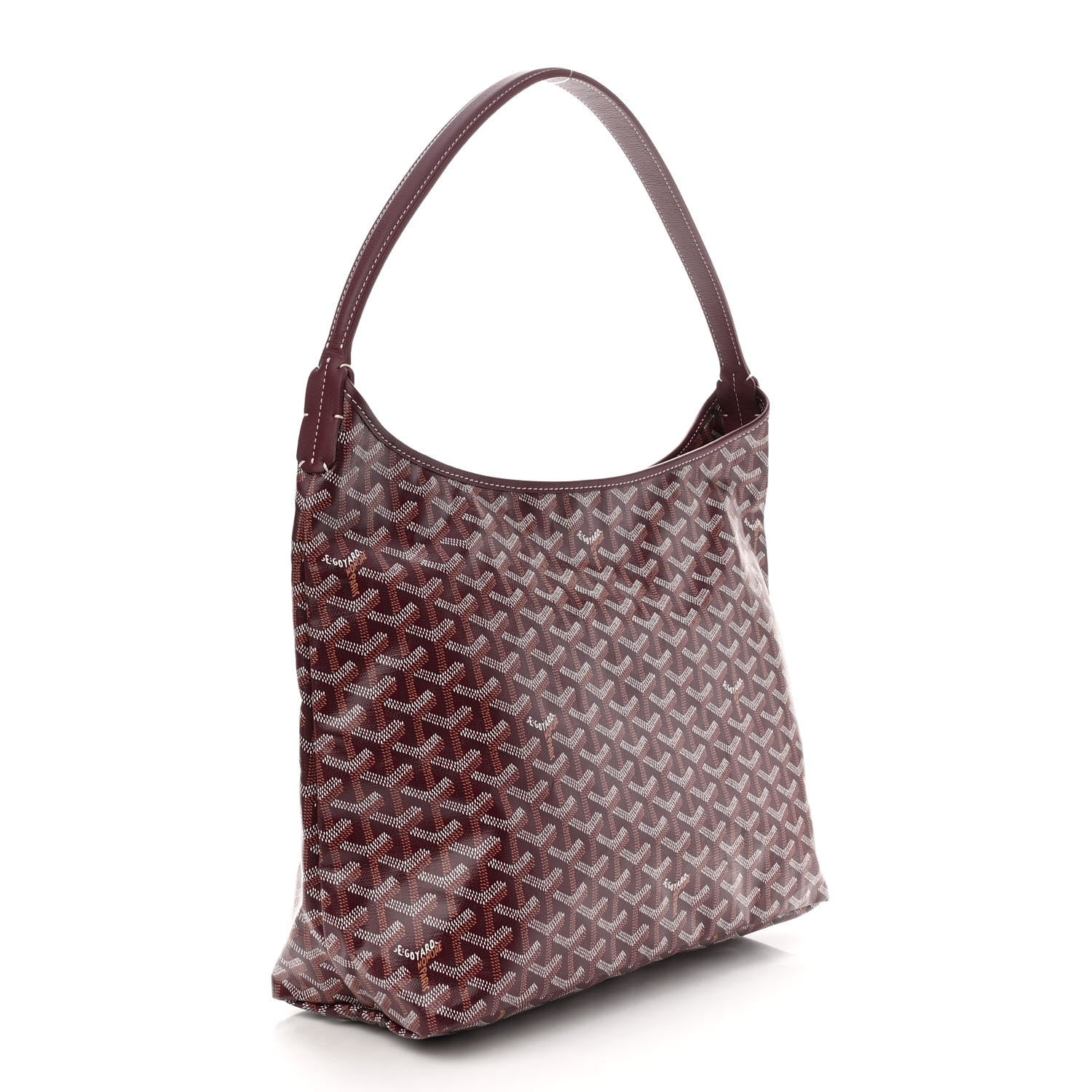 Goyard Goyardine Boheme Hobo Burgundy 4 of 10