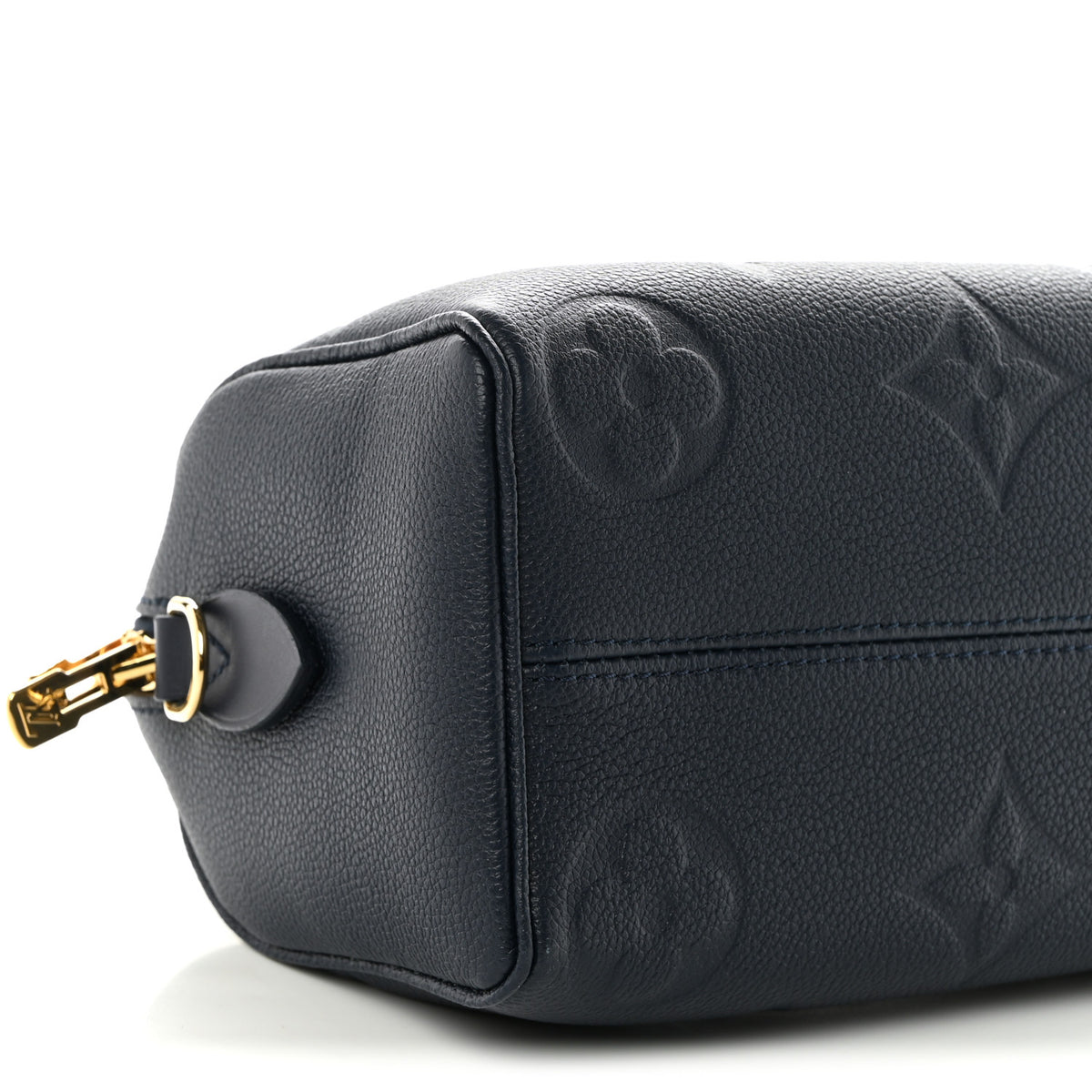 Louis Vuitton Empreinte Monogram Giant Speedy Bandouliere 25 Navy 8 of 9