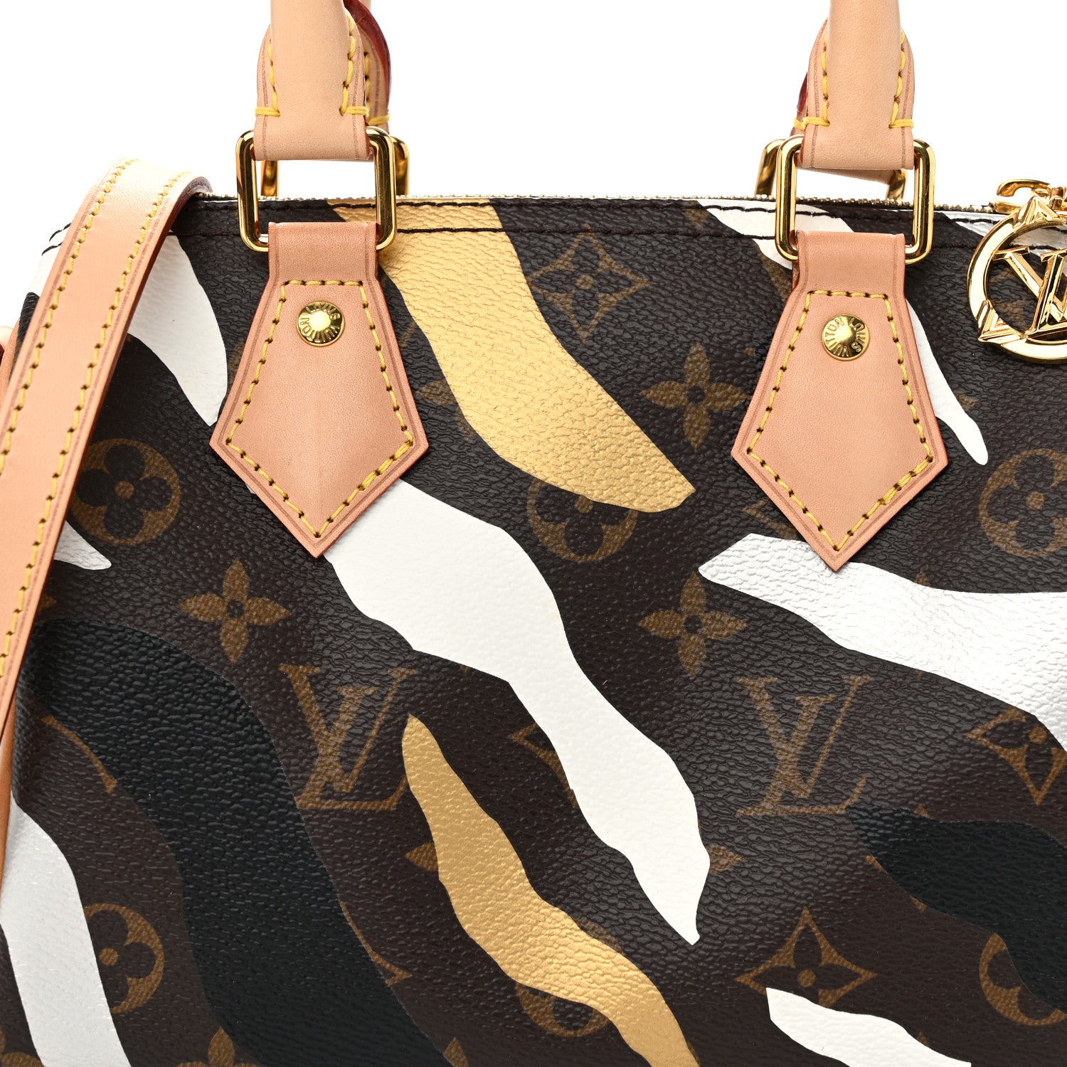 Louis Vuitton X LOL Monogram Speedy BB Gold Silver 7 of 9
