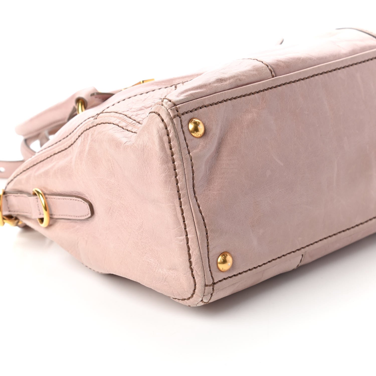 Prada Vitello Shine Shopping Satchel Pesco 6 of 10