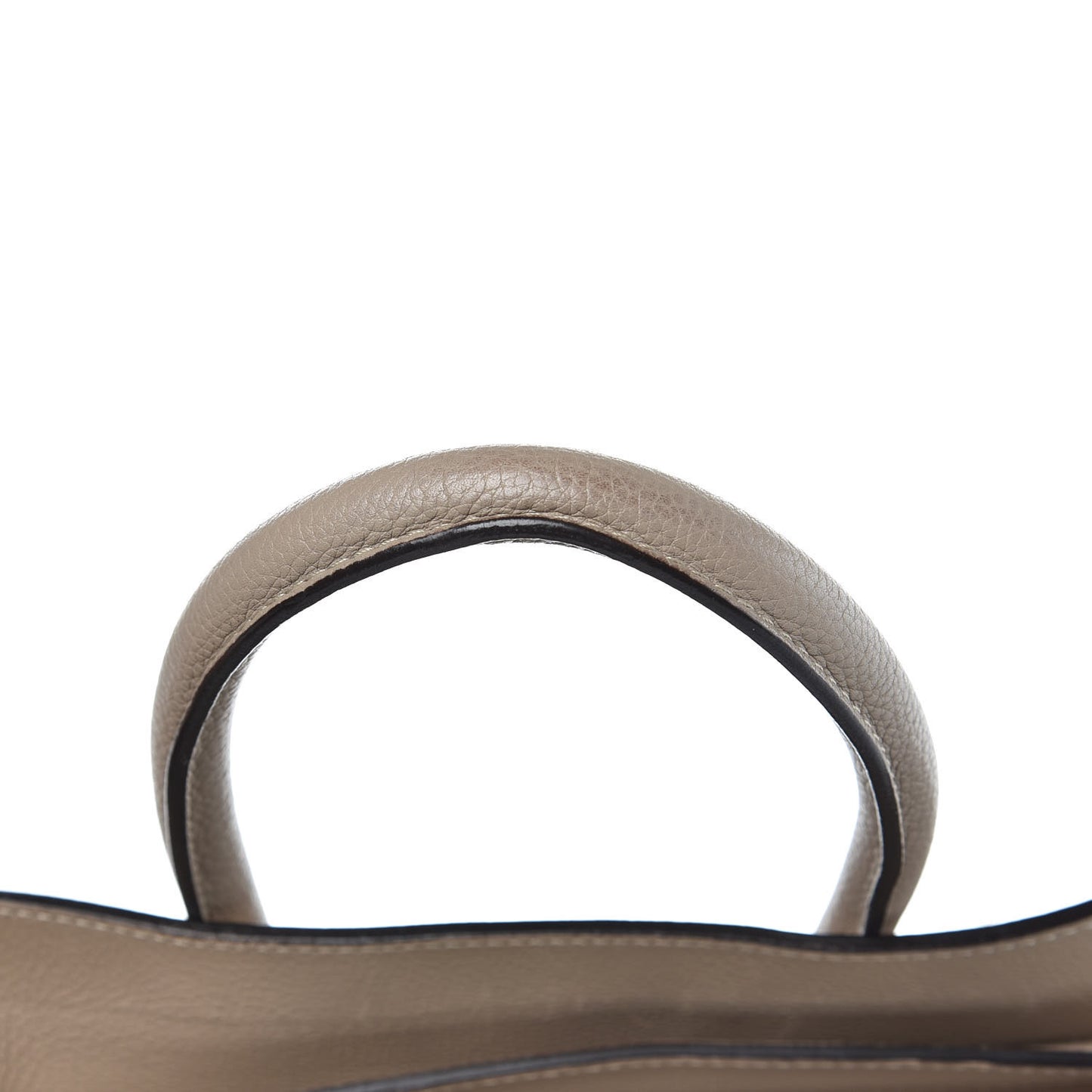 Drummed Calfskin Mini Luggage Dune