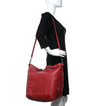 Bottega Veneta Intrecciato Tote Red 2 of 10