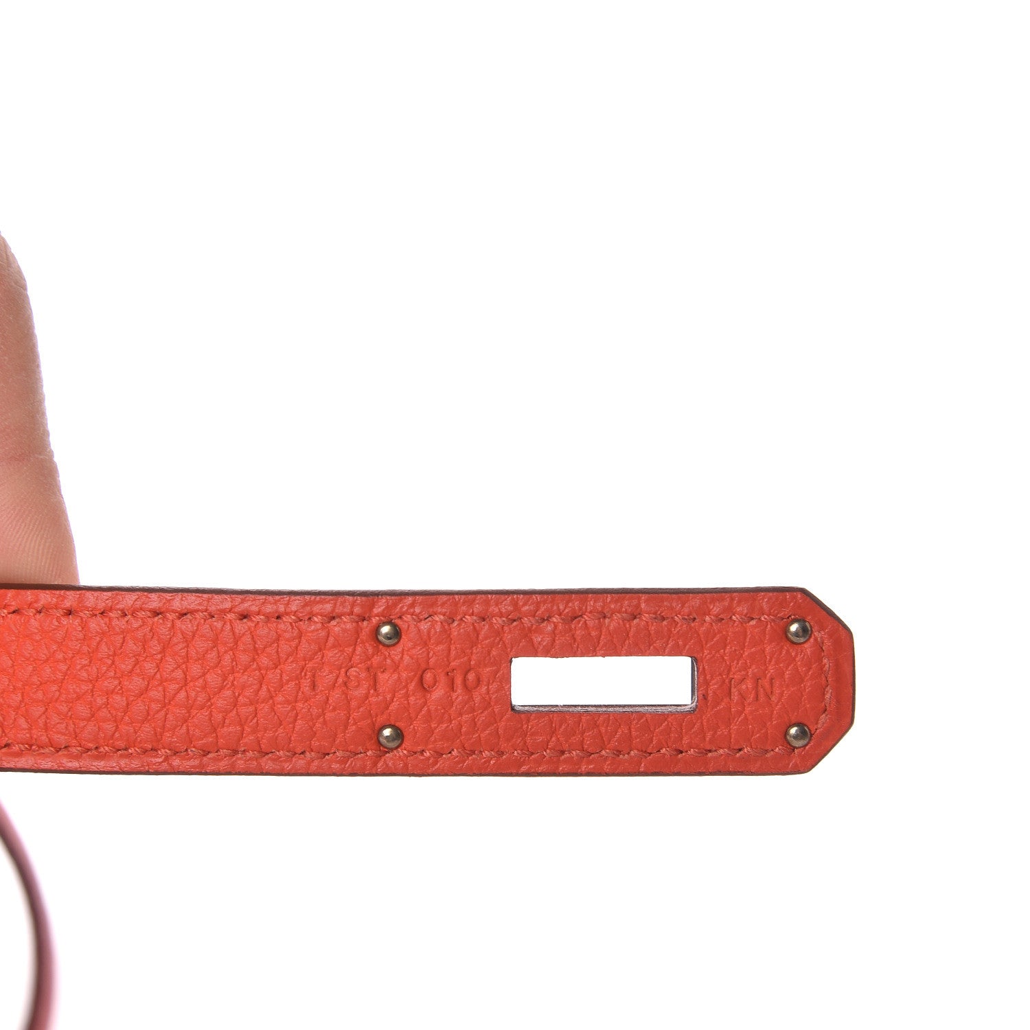 Hermes Togo Kelly Retourne 32 Capucine 7 of 11