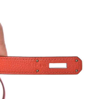 Hermes Togo Kelly Retourne 32 Capucine 7 of 11