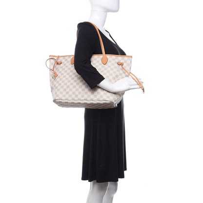 Louis Vuitton Damier Azur Neverfull MM 2 of 16