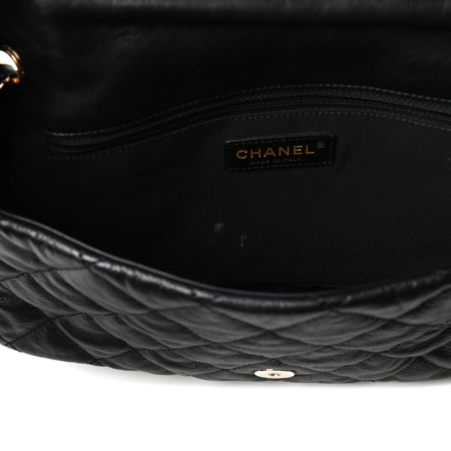 Chanel Calfskin Quilted Medium Chain Me Flap Black 16 of 16
