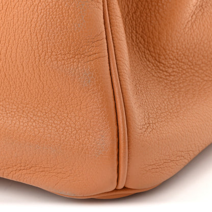 Hermes Taurillon Novillo Sea Surf and Fun Birkin 35 Toffee 13 of 15