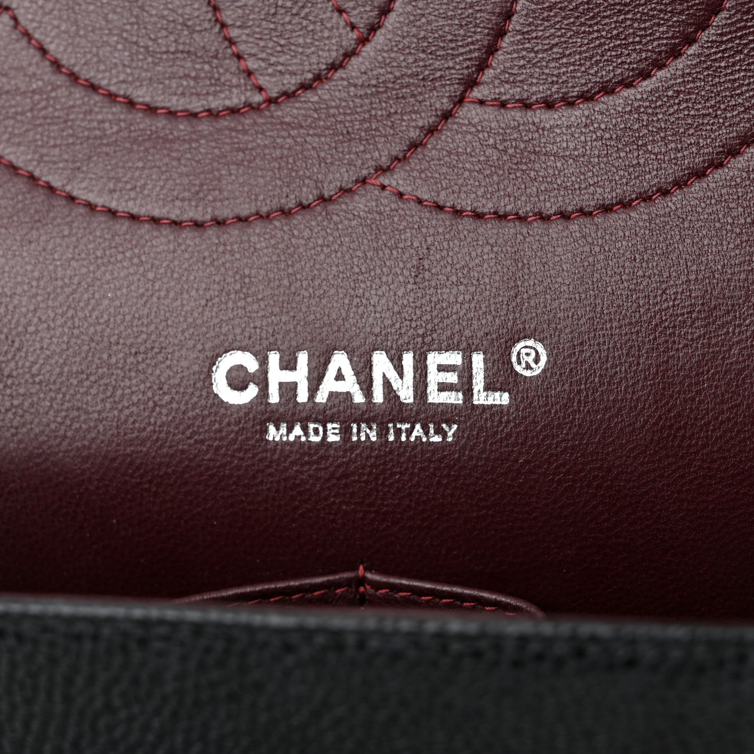Chanel Caviar Quilted Jumbo Double Flap Black 6 of 10