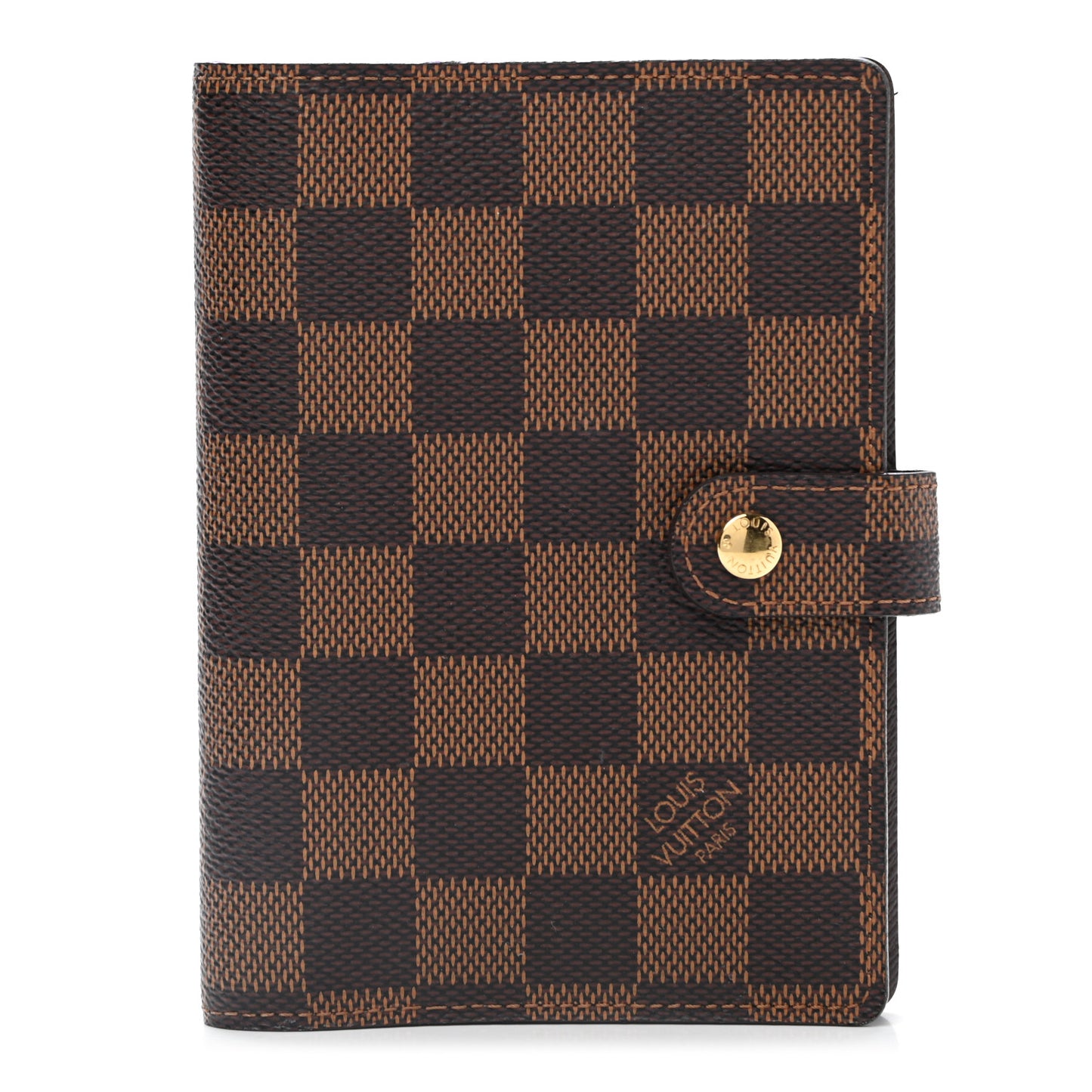 Damier Ebene Small Ring Agenda Cover