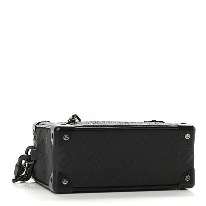 Louis Vuitton Taurillon Monogram Mini Soft Trunk Black 4 of 10