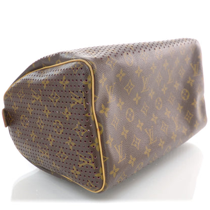 Louis Vuitton Monogram Perforated Speedy 30 Fuchsia 4 of 7
